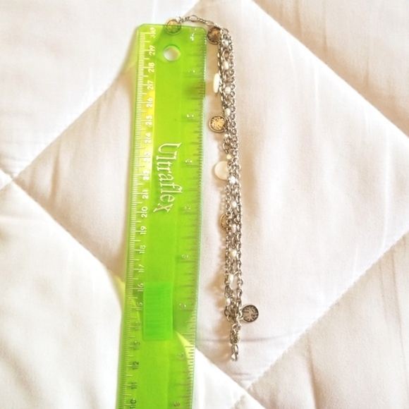 American Eagle Silver Charm Pearl Bracelet - Picture 6 of 6